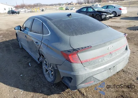 2021 Hyundai Sonata Sel из США, поврежденный, VIN 5NPEF4JA3MH097304